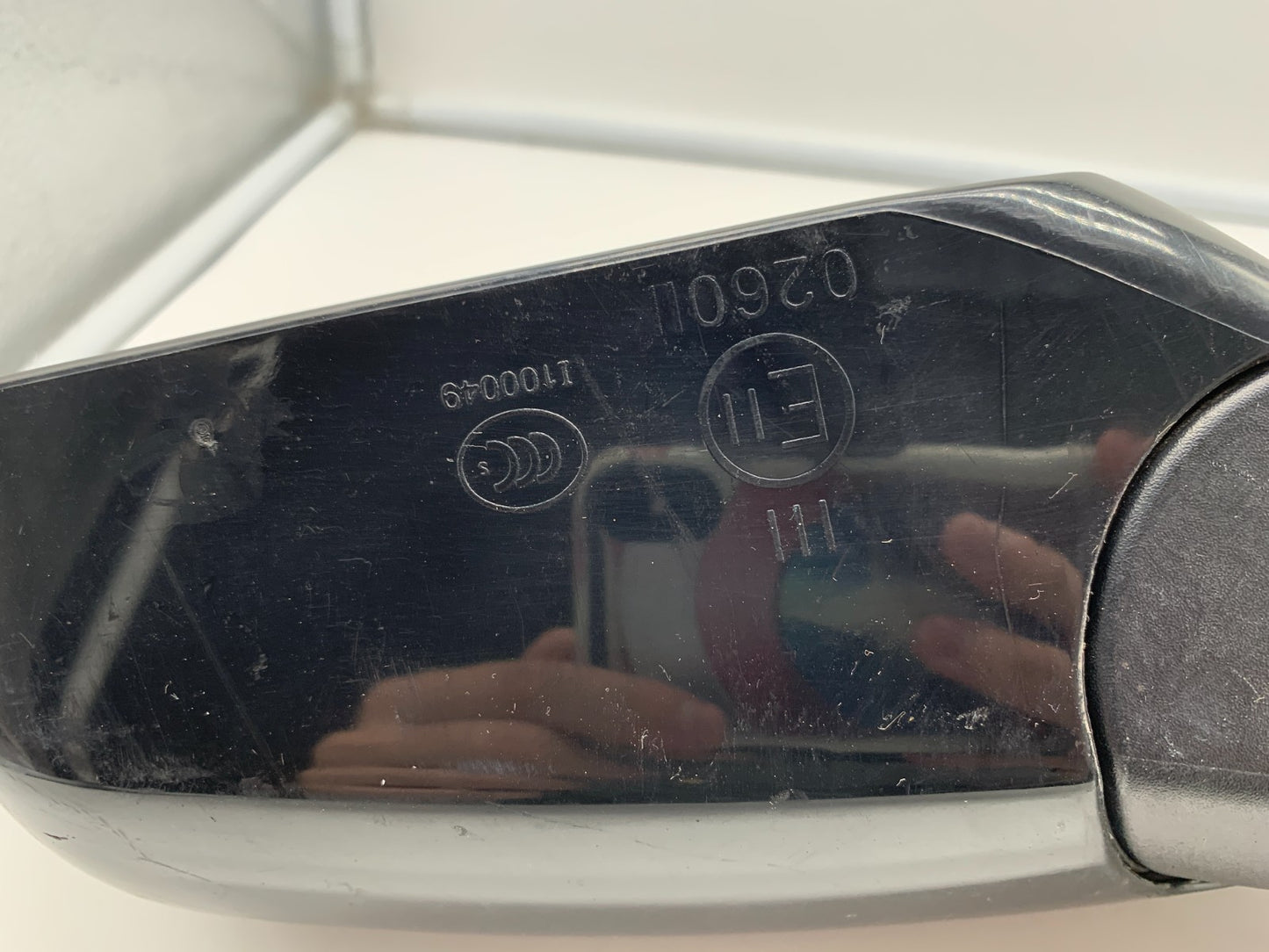 2008-2010 Dodge Avenger Driver Side View Power Door Mirror Black OEM A02B37010