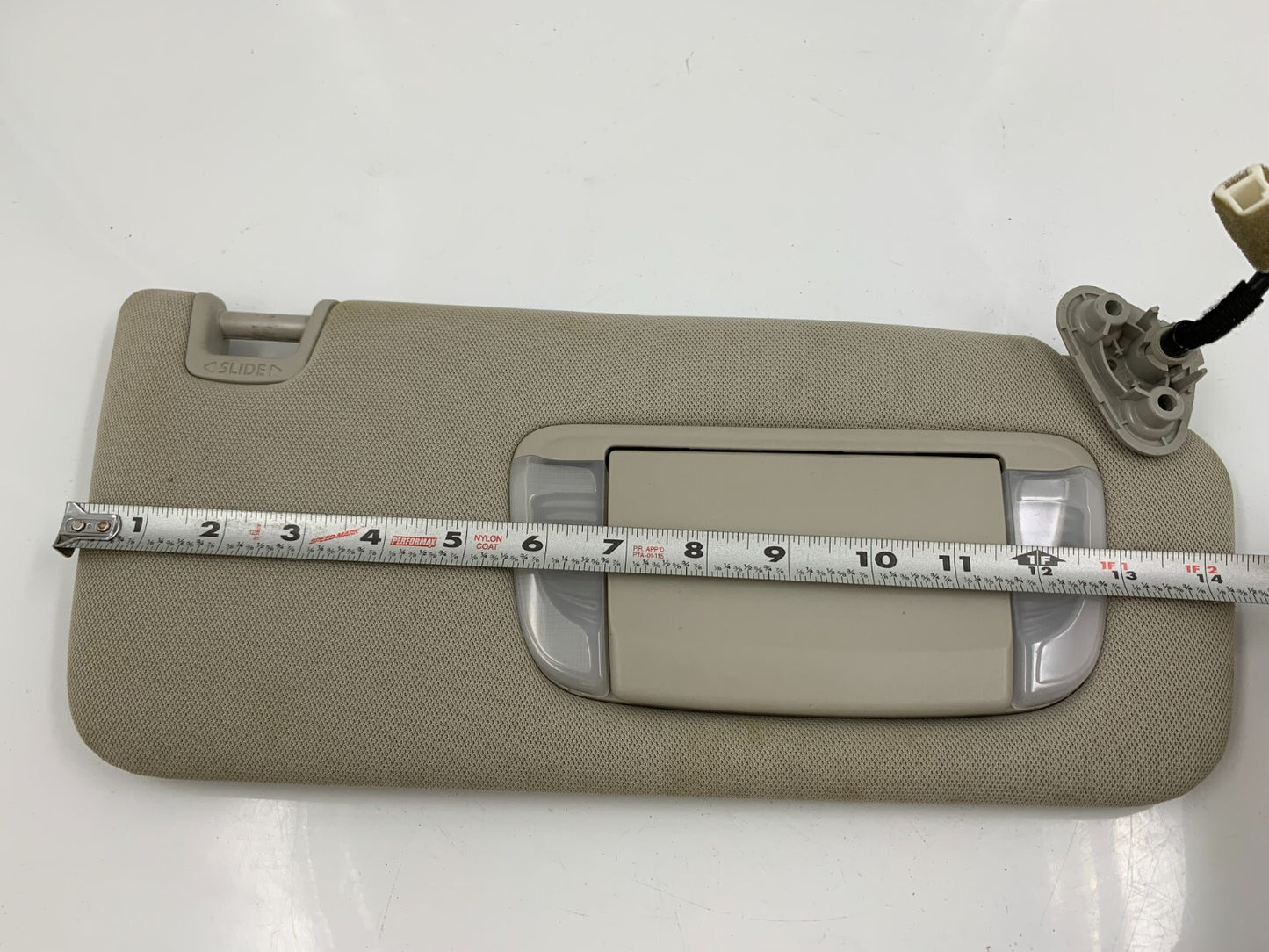 2015-2022 Subaru Legacy Passenger Sun Visor Beige Illuminated OEM D03B23052