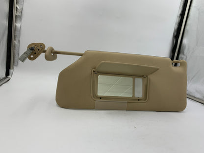 2006-2010 Honda Odyssey Driver Sun Visor Tan Illuminated OEM C02B46027