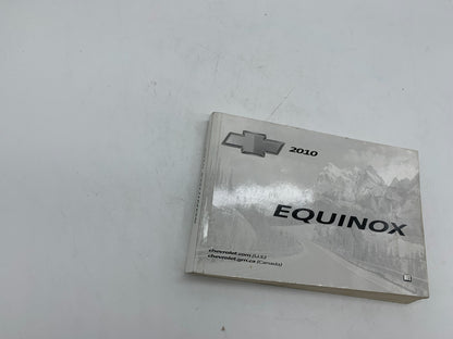 2010 Chevrolet Equinox Owners Manual OEM D01B10042