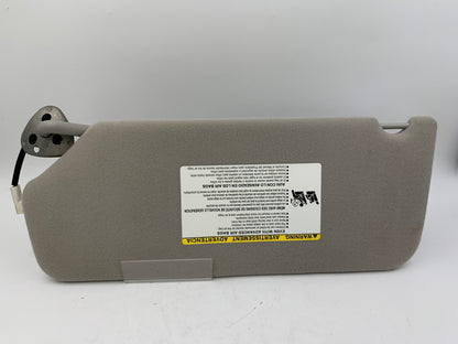 2011-2014 Toyota Sienna Passenger Sun Visor Sunvisor Gray OEM D01B63003