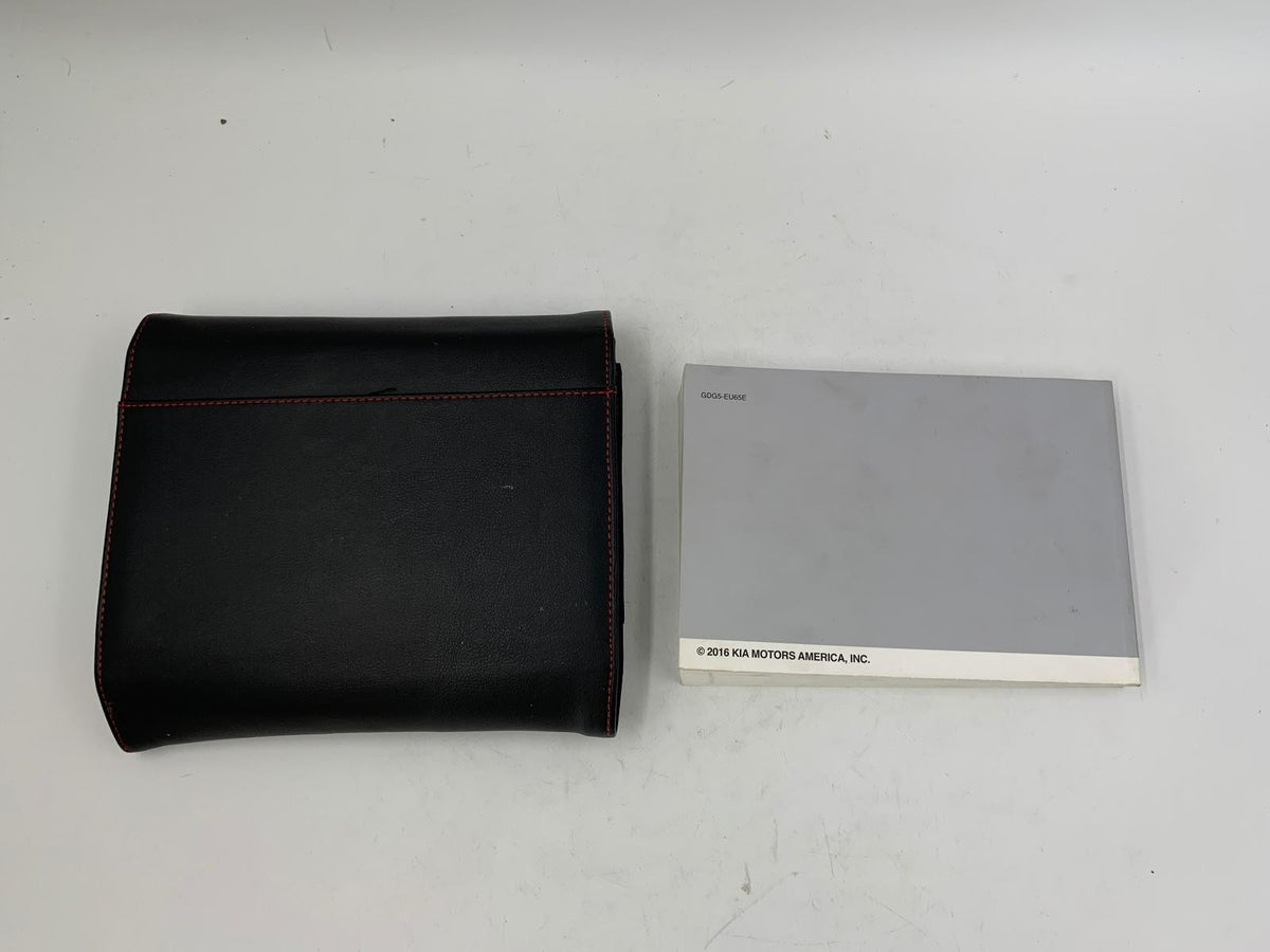 2016 Kia Optima Sedan Owners Manual with Case OEM D01B64004