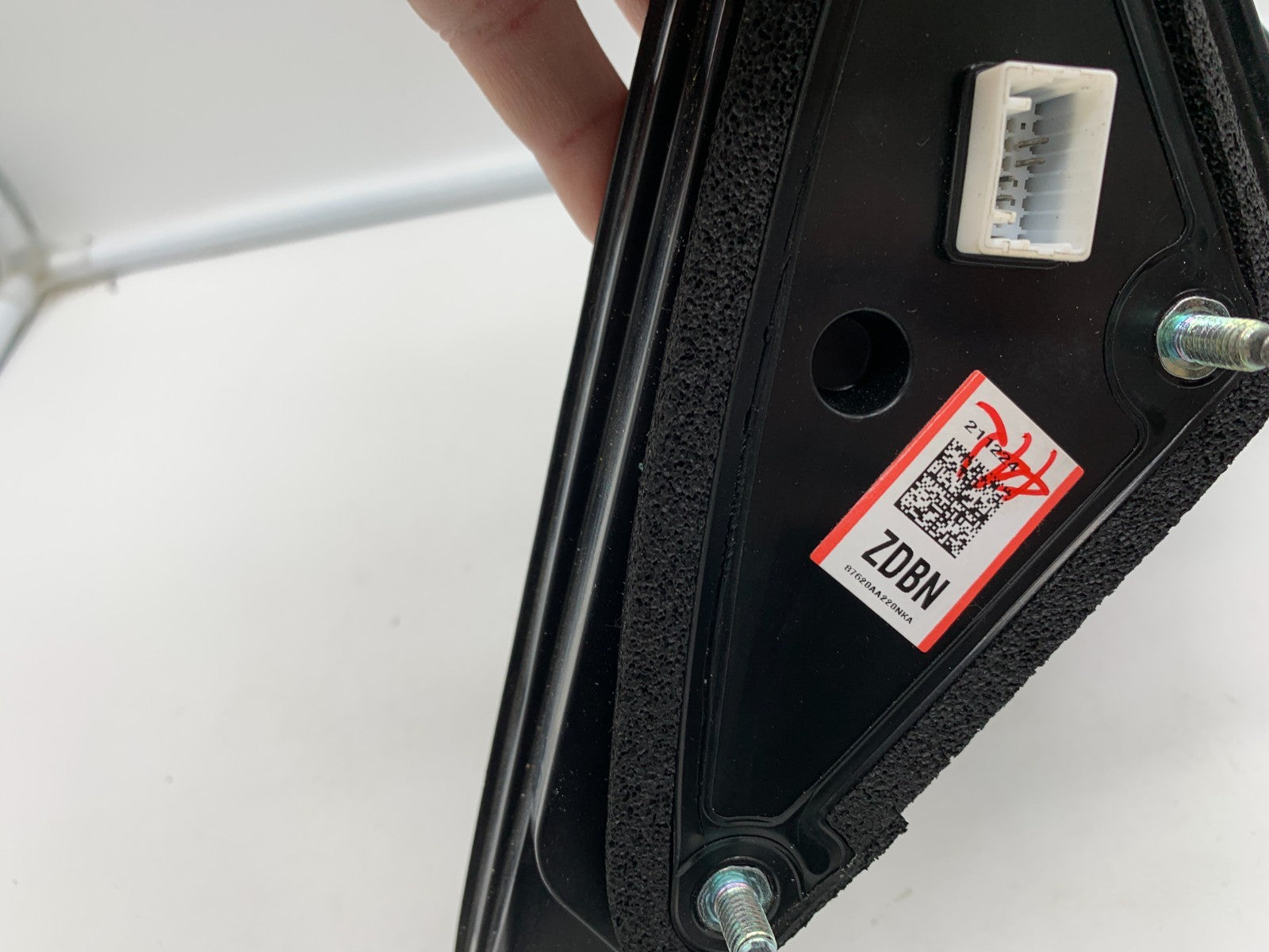 2021-2023 Hyundai Elantra Sedan Passenger View Power Door Mirror BSA Black OEM