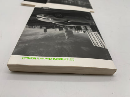 2015 Ford Fiesta Owners Manual Set with Case OEM E03B32010