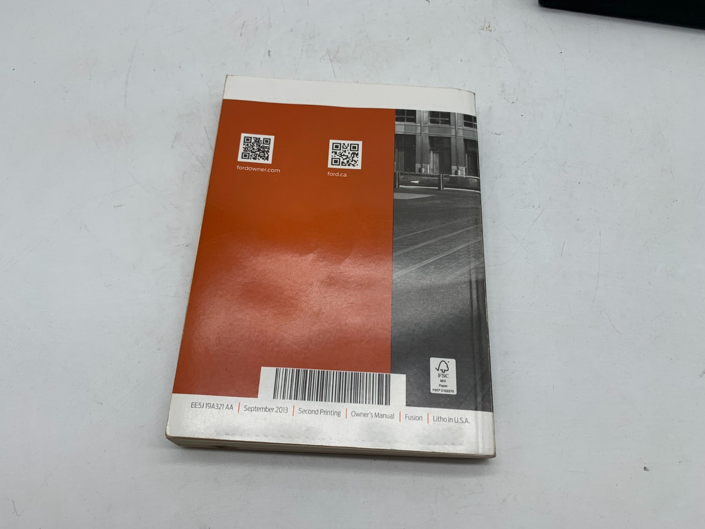 2014 Ford Fusion Owners Manual Set with Case OEM D03B37004