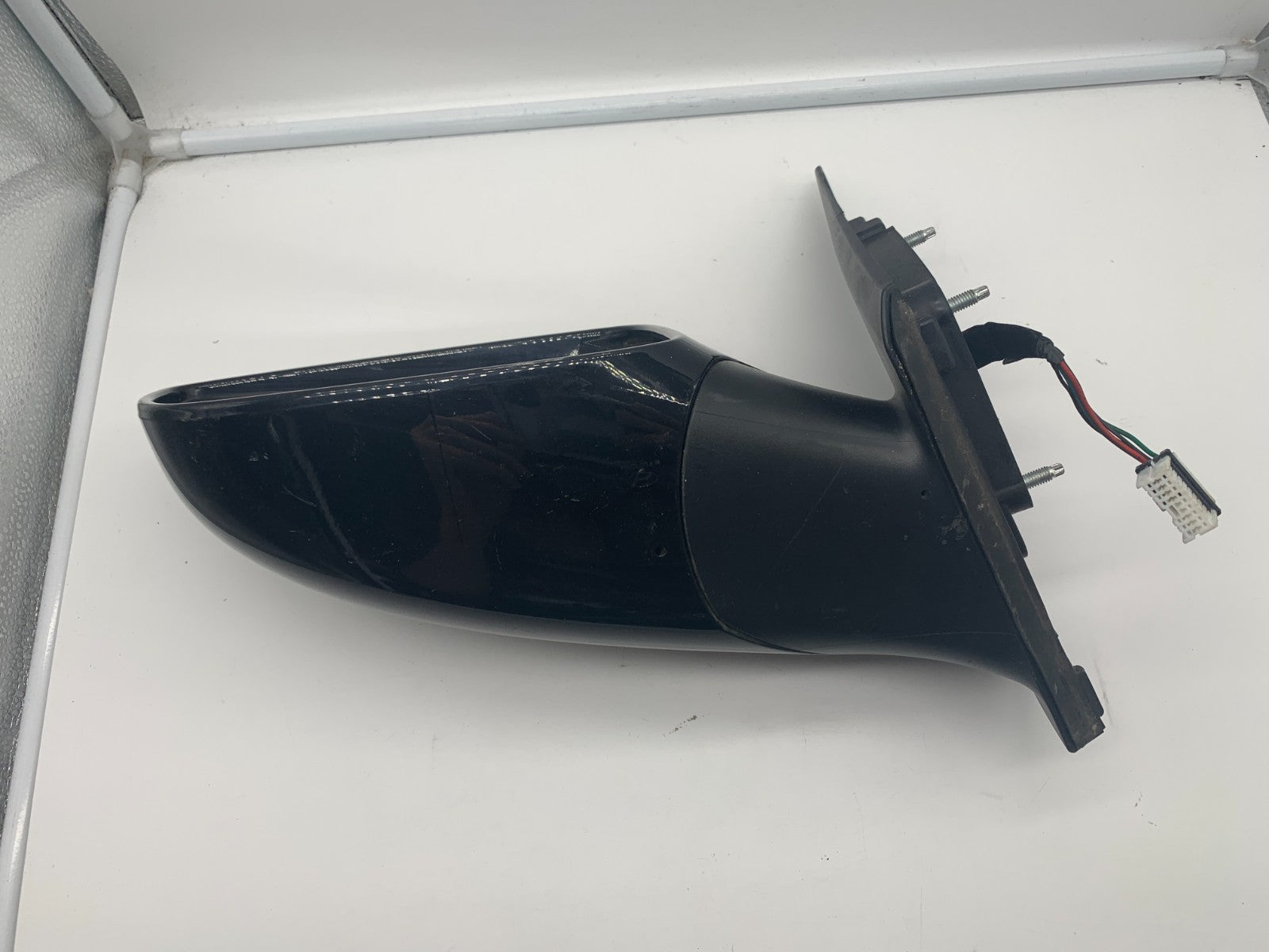 2011-2014 Hyundai Sonata Driver Side View Power Door Mirror Black OEM C04B50028