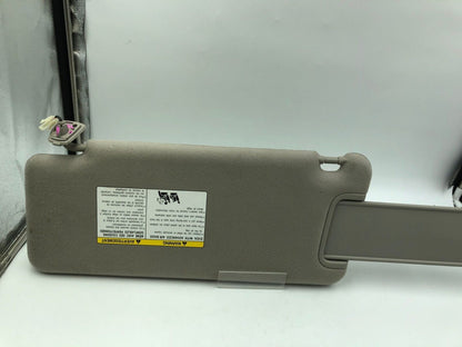 2011-2017 Nissan Quest Passenger Sun Visor Sunvisor Gray Illuminated D03B58003