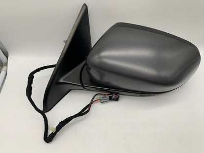2017-2020 Jeep Compass Driver Side View Power Door Mirror Gray OEM B02B27009
