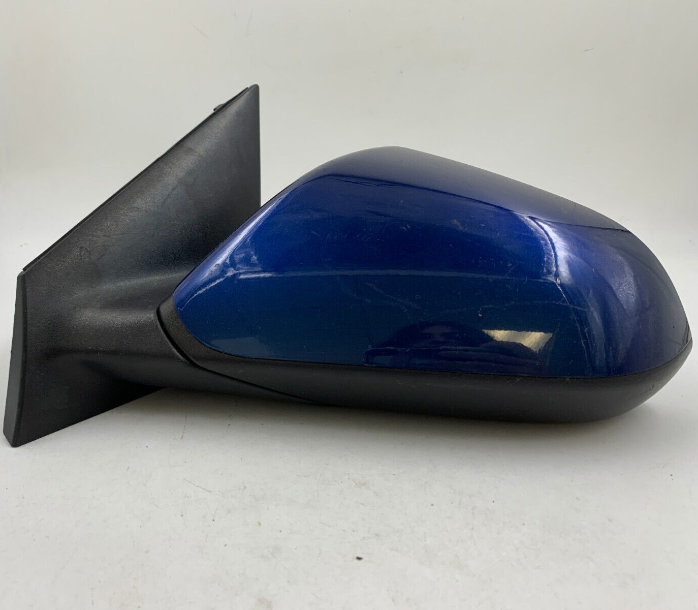 2015-2017 Hyundai Sonata Driver Side View Power Door Mirror Blue OEM A02B13034