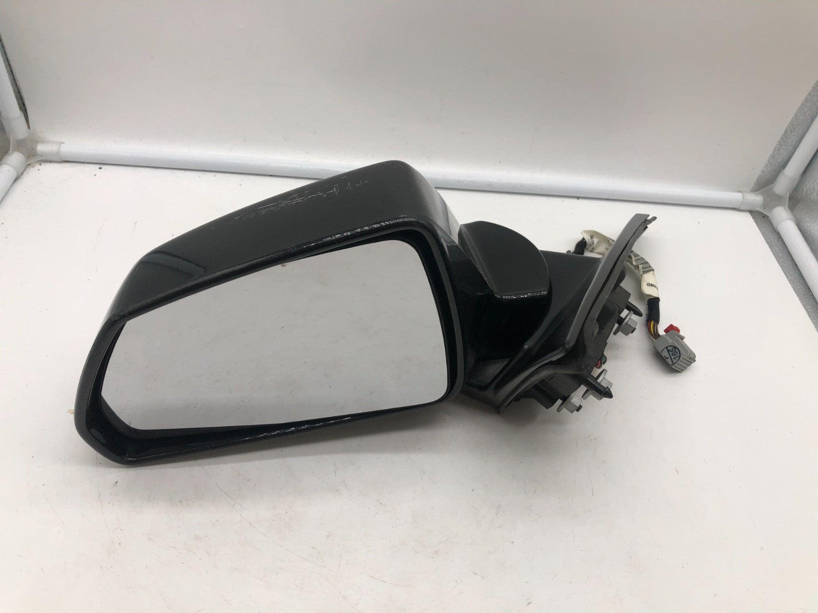 2008-2014 Cadillac CTS Driver Side View Power Door Mirror Black OEM A01B12005