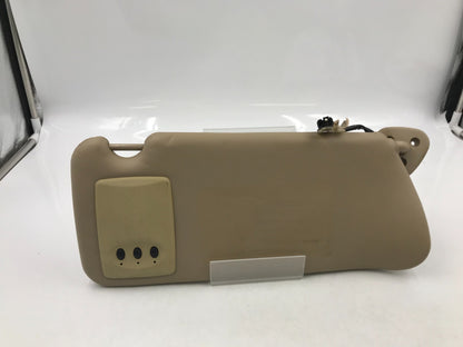 2003-2007 Cadillac CTS Driver Sun Visor Brown Illuminated OEM C03B64002