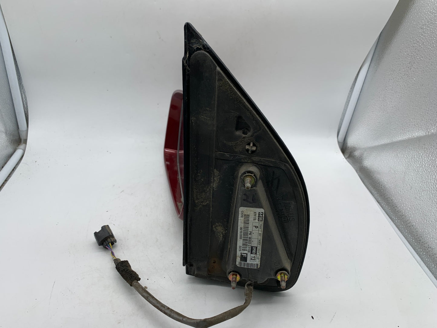 2005-2019 Nissan Frontier Driver Side View Power Door Mirror Red OEM A04B35002