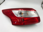 2012-2014 Ford Focus Sedan Driver Side Tail Light Taillight OEM F03B56001