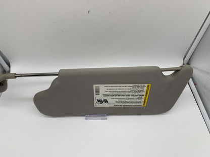 2016-2016 Chevrolet Impala Passenger Sun Visor Gray OEM B03B17014