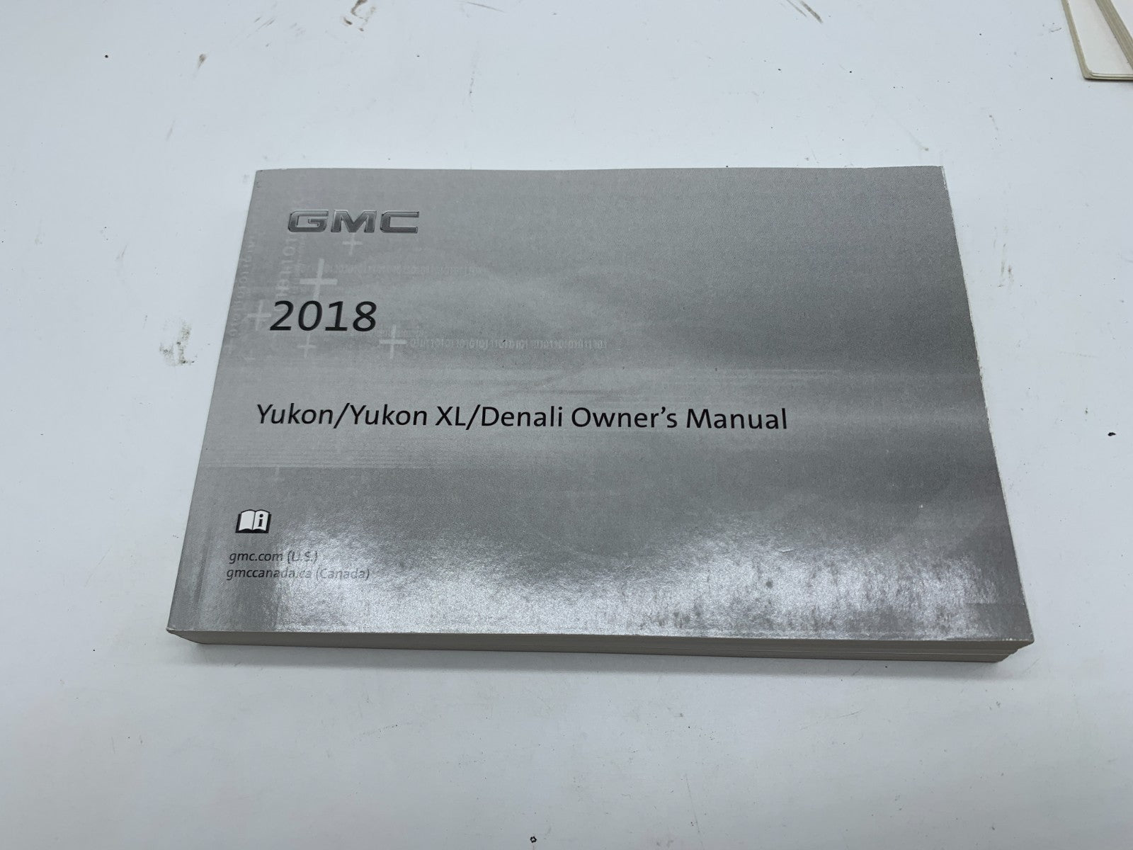 2018 GMC Yukon Yukon XL Denali Owners Manual Set OEM A02B50047