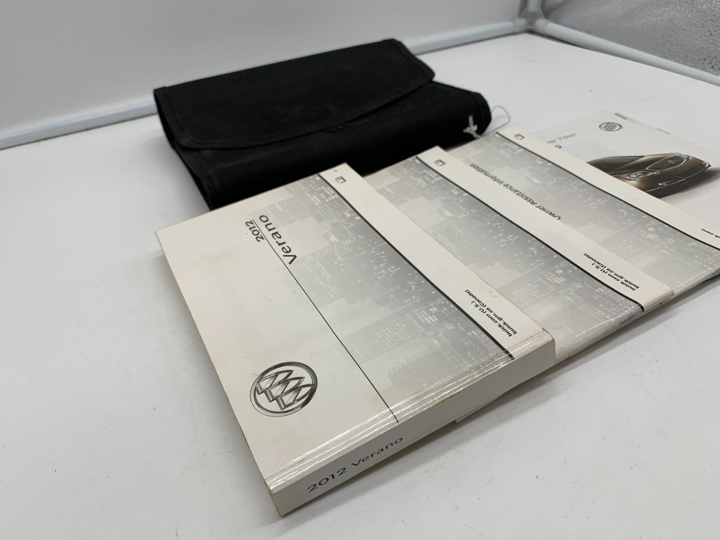 2012 Buick Verano Owners Manual Set with Case OEM A04B28005