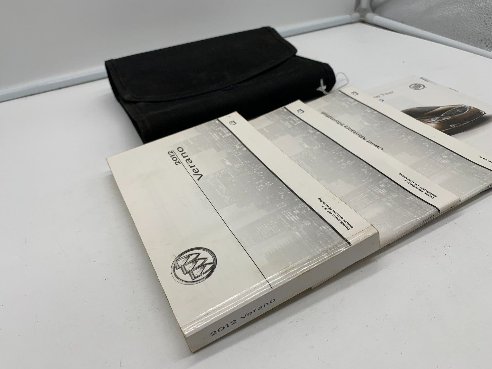 2012 Buick Verano Owners Manual Set with Case OEM A04B28005