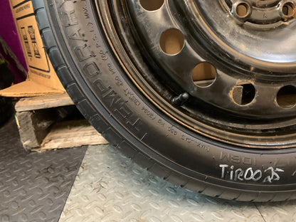 2015-2017 Chrysler 200 17" Emergency Spare Tire Compact Donut T145/70R17