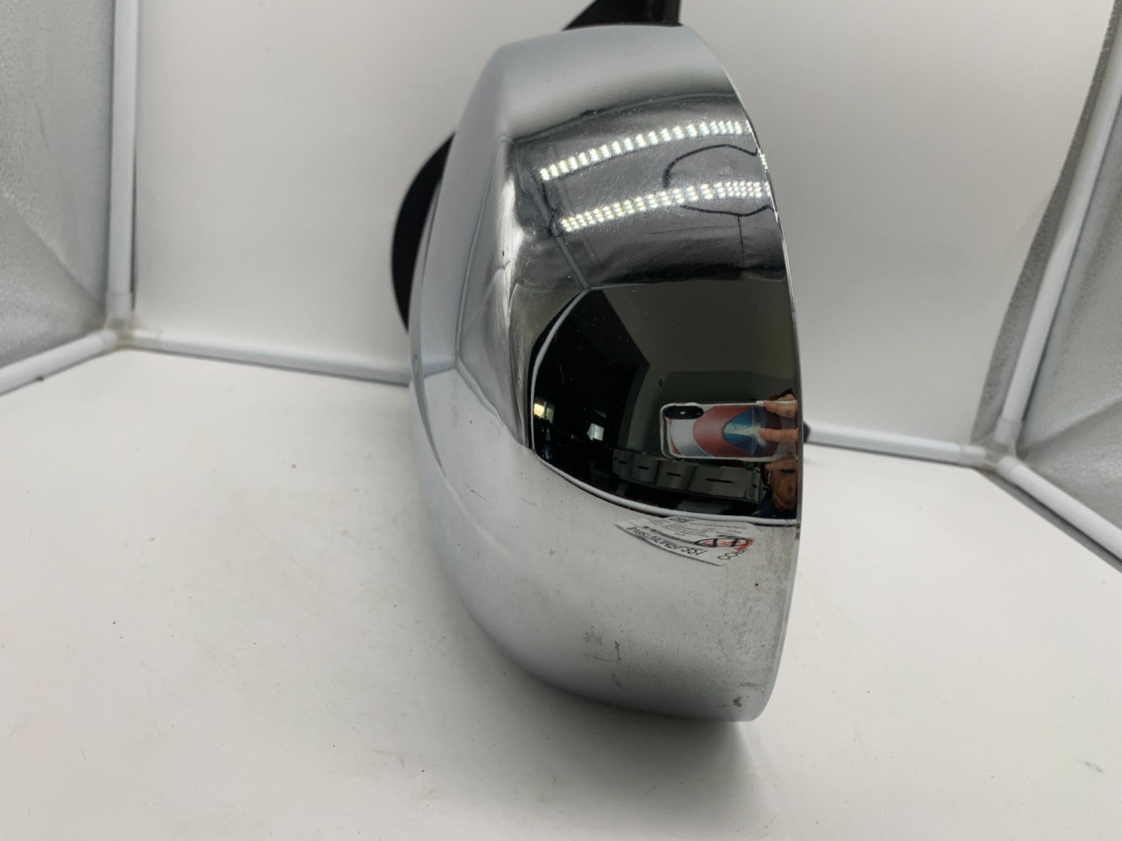 2009-2014 Chevrolet Silverado 1500 Driver Power Door Mirror Chrome OEM A01B46001