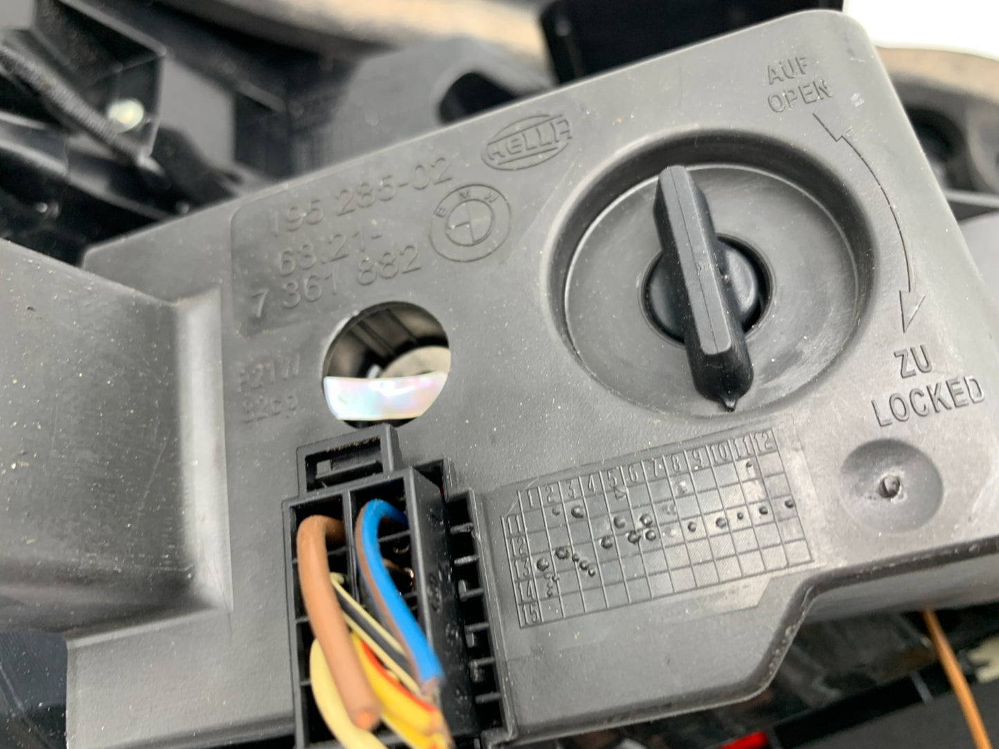 2008-2010 BMW 535i Passenger Side Tail Light Taillight OEM B03B31037