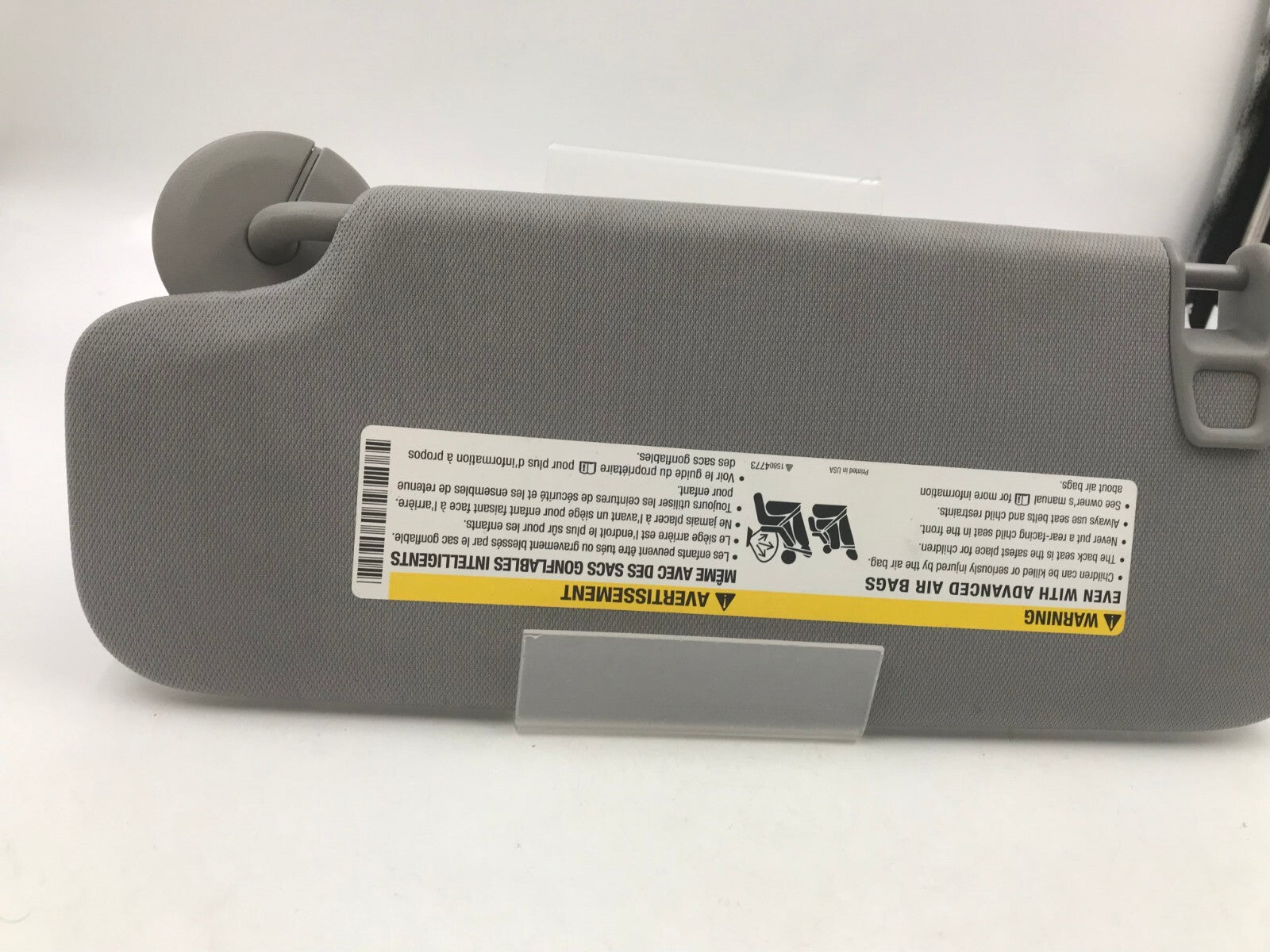 2016-2023 Chevrolet Malibu Passenger Sun Visor Illuminated OEM A03B32084