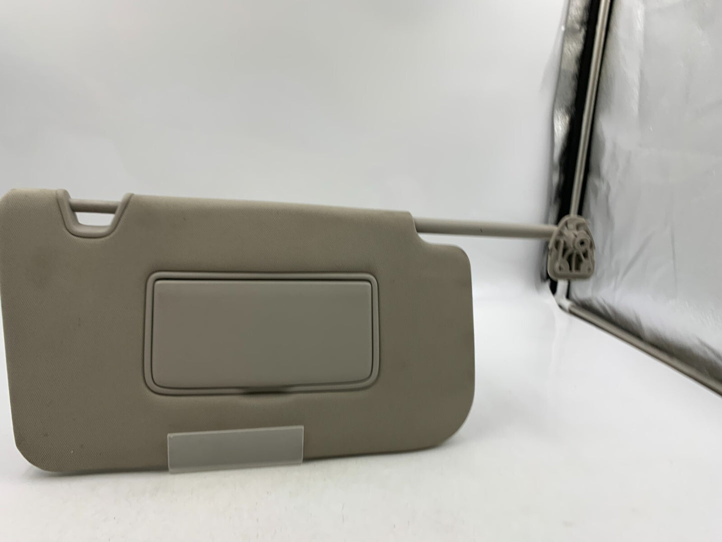 2017 Nissan Rogue Passenger Sun Visor Gray Illuminated OEM C01B10069