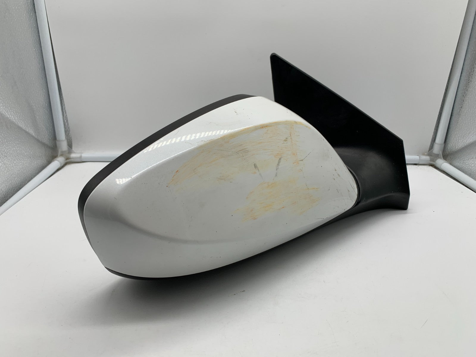 2015-2016 Hyundai Elantra Sdn Passenger View Power Door Mirror White B04B21002