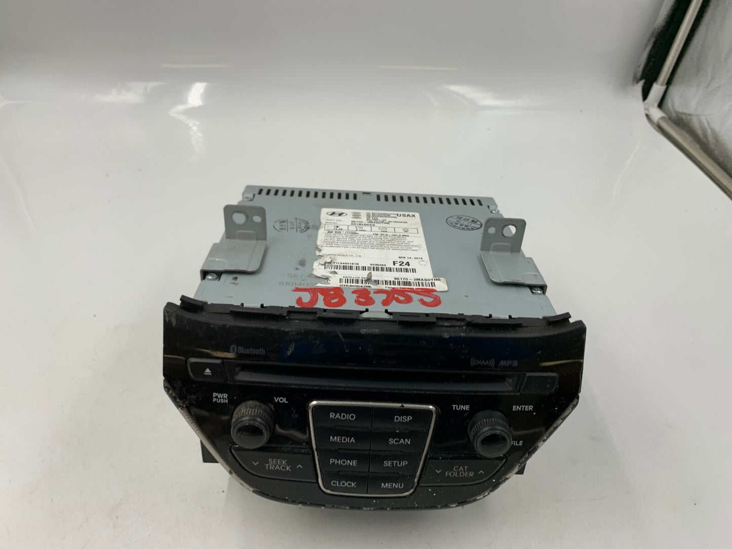 2016 Hyundai Genesis AM FM Radio CD Player Receiver OEM B01B29027