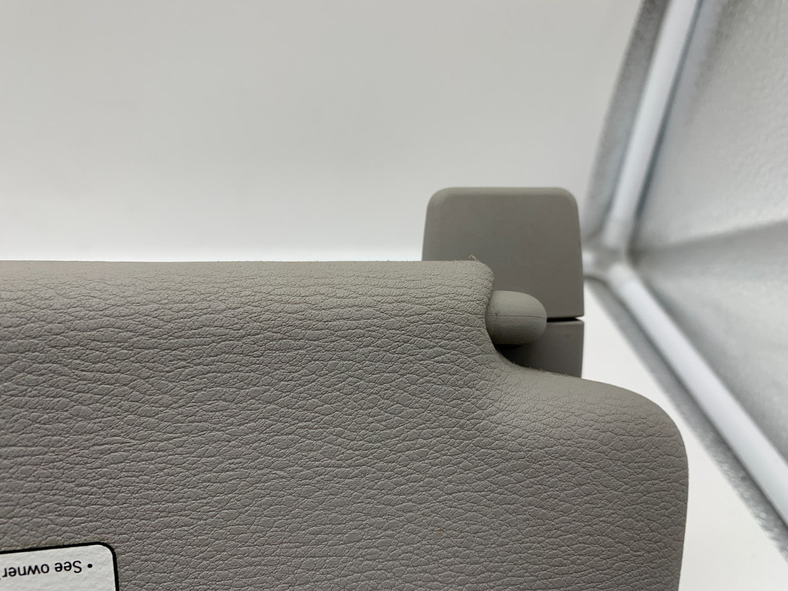 2008-2010 BMW E60 Driver Sun Visor Gray Illuminated OEM A03B53005