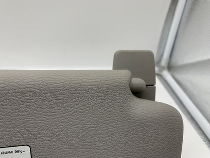 2008-2010 BMW E60 Driver Sun Visor Gray Illuminated OEM A03B53005