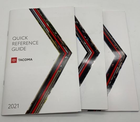 2021 Toyota Tacoma Owners Manual Set OEM C01B36004