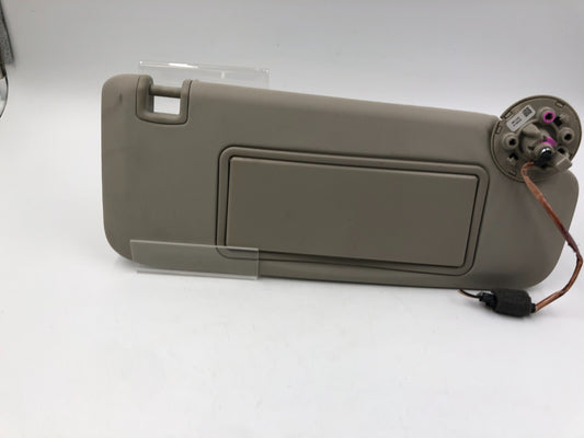 2018-2020 Buick Regal Passenger Sun Visor Gray Illuminated OEM E01B27085