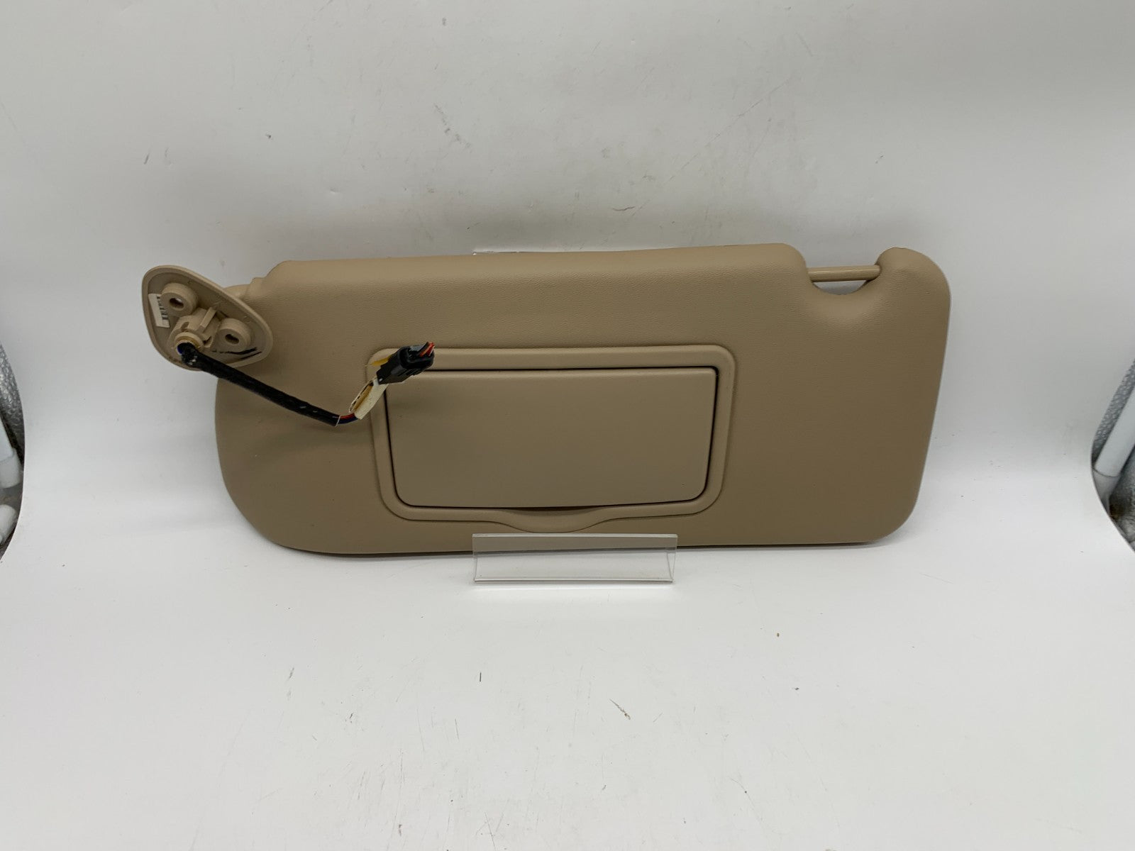 2007-2009 Cadillac SRX Driver Sun Visor Sunvisor Tan Illuminated OEM A04B42010