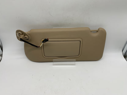 2007-2009 Cadillac SRX Driver Sun Visor Sunvisor Tan Illuminated OEM A04B42010