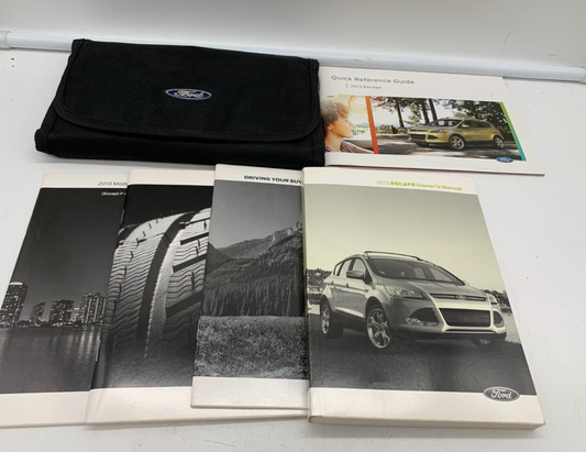 2013 Ford Escape Owners Manual Set with Case OEM E04B28095