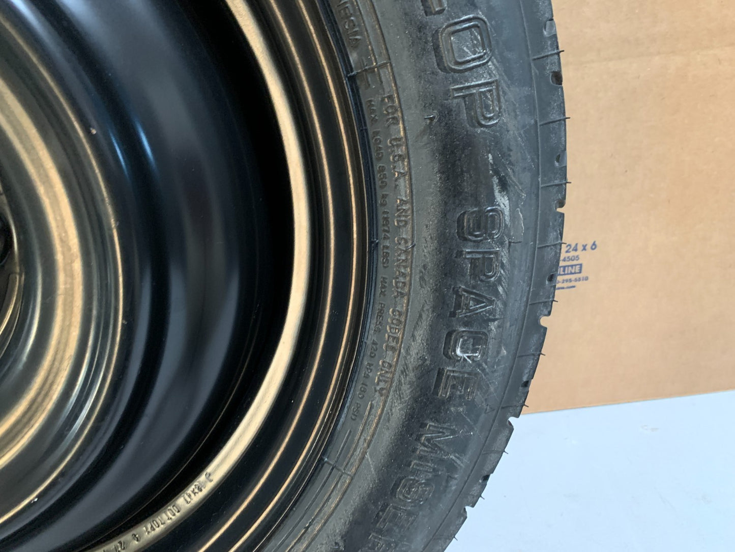 2011-2017 Nissan Juke 16" Spare Tire Wheel Compact Donut T135/90D16
