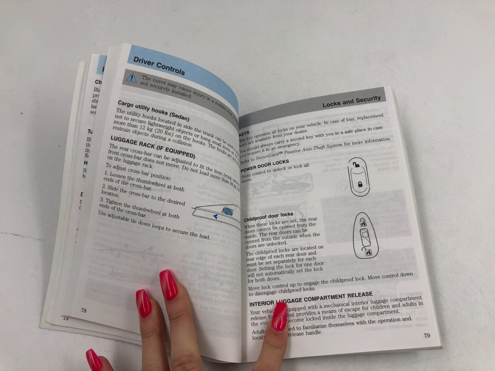 2002 Mercury Sable Owners Manual OEM A03B19071