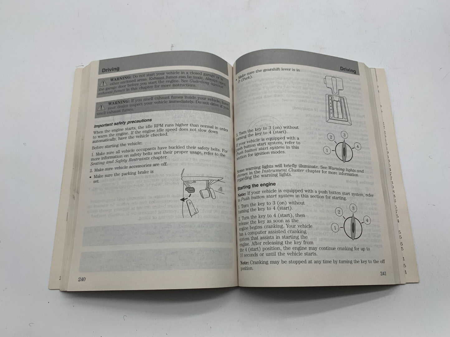 2010 Ford Taurus Owners Manual Set with Case OEM B04B19015