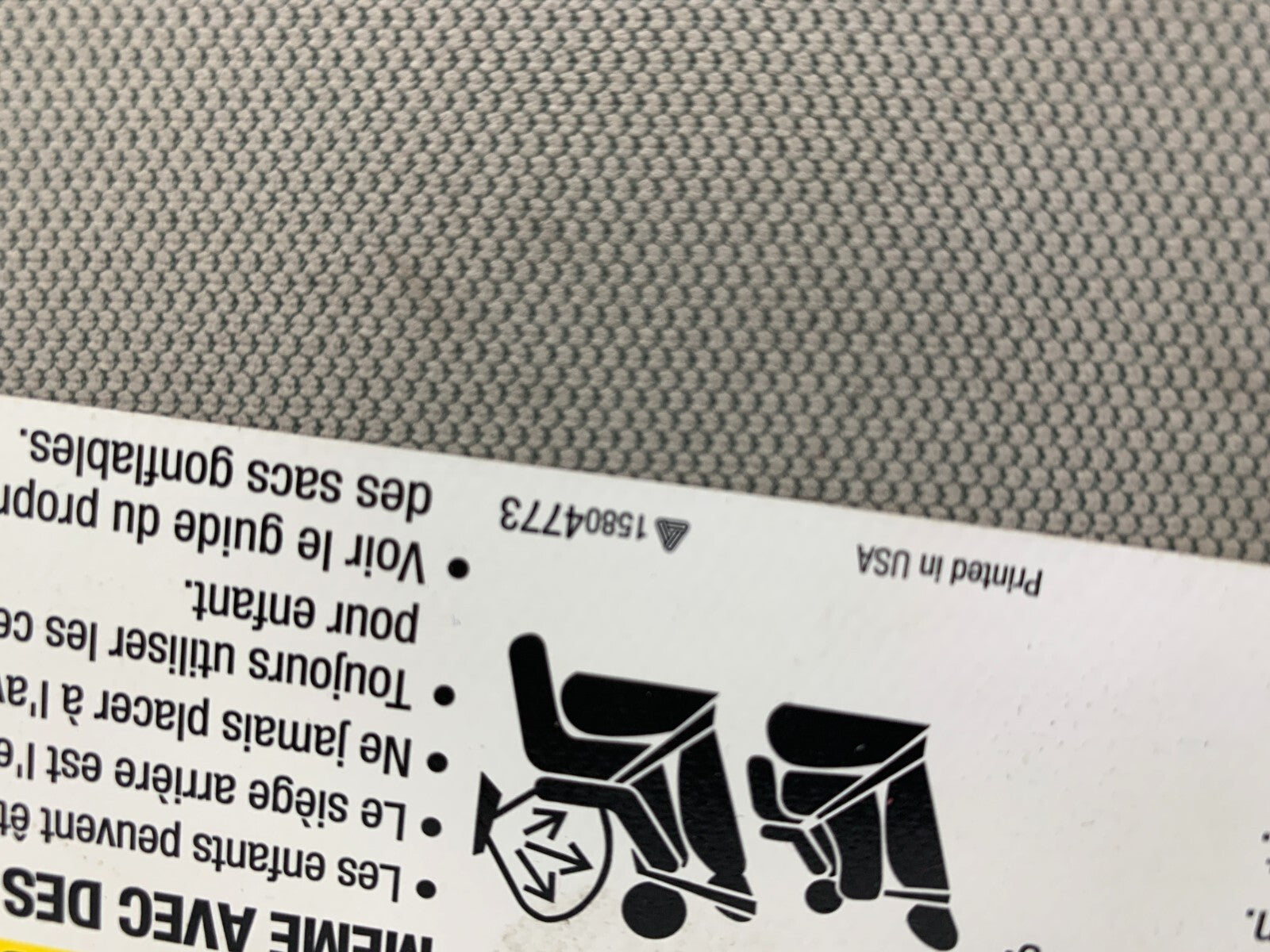 2010-2017 GMC Terrain Passenger Sun Visor Illuminated OEM E01B47016