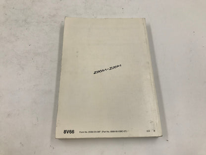 2007 Mazda 3 Owners Manual OEM E01B67010