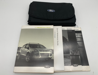 2015 Ford Escape Owners Manual Set with Case OEM C02B12037