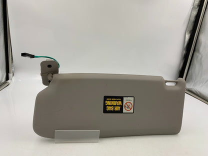 2004-2006 Volvo V40 Passenger Sun Visor Gray Illuminated OEM B01B54008