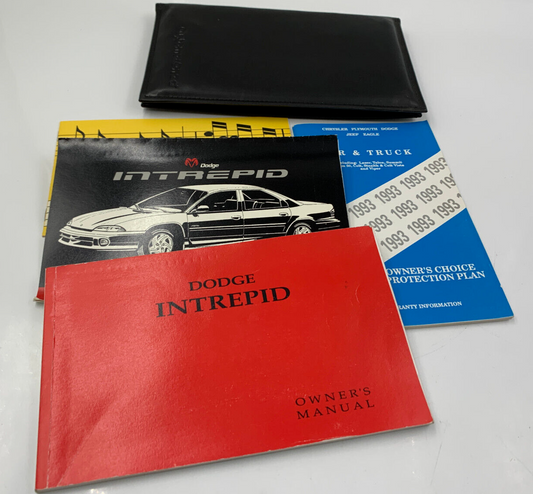 1993 Dodge Intrepid Owners Manual Set with Case OEM D04B37080