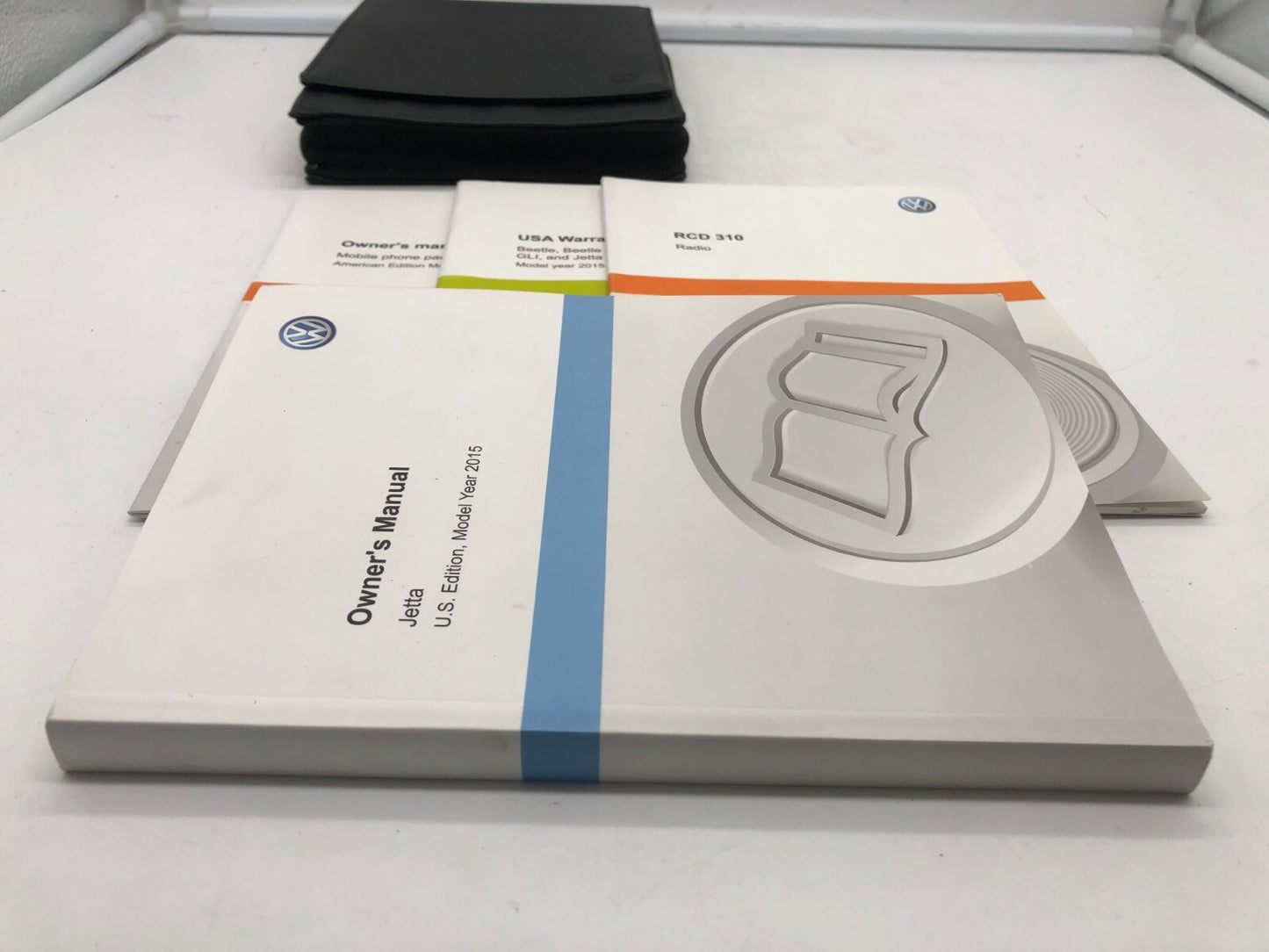 2015 Volkswagen Jetta GLI Owners Manual Set with Case OEM C02B49012