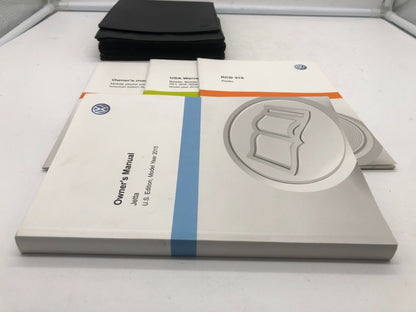 2015 Volkswagen Jetta GLI Owners Manual Set with Case OEM C02B49012