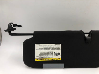 2010-2012 Mercury Mariner Passenger Sun Visor Black Illuminated OEM D04B18082