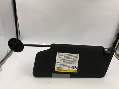 2011-2015 Ford Explorer Passenger Sun Visor Black OEM A03B47039