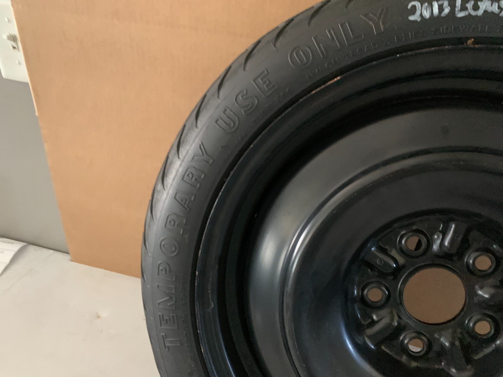 2006-2015 Lexus IS250 IS 250 17" Spare Tire Wheel Compact Donut T125/70D17