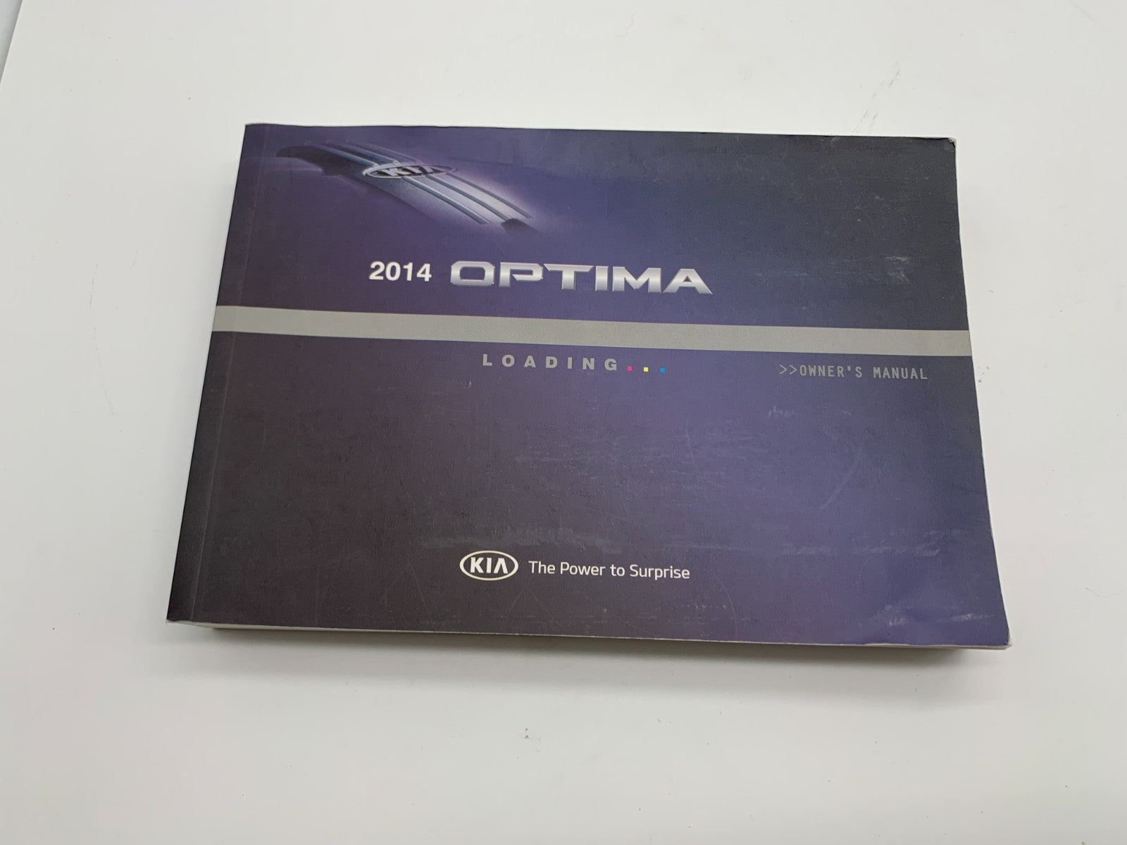 2014 Kia Optima Sedan Owners Manual Set with Case OEM B04B35012