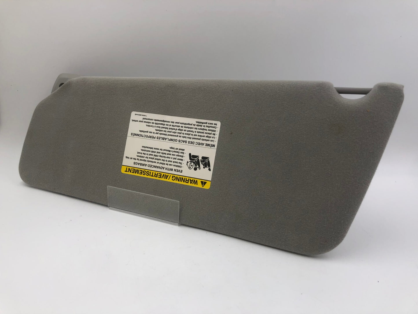 2004-2008 Ford F-150 F150 Passenger Sun Visor Gray OEM D01B15001